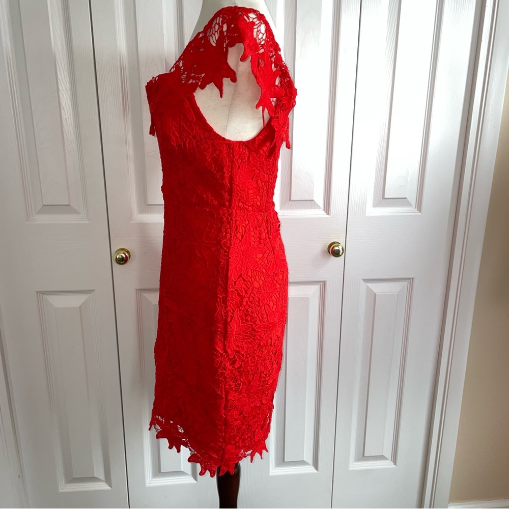 ASTR THE LABEL RED DRESS  SIZE M - Picture 3 of 14